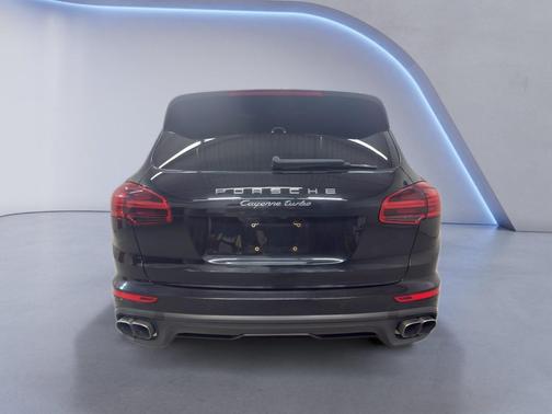 Jet Black Metallic 2015 Porsche Cayenne Turbo