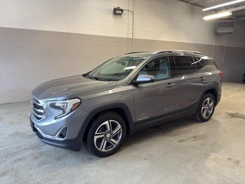 Satin Steel Metallic 2018 GMC Terrain SLT