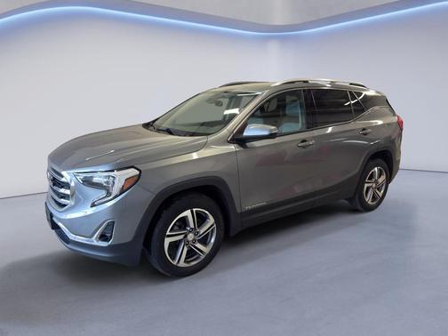 Satin Steel Metallic 2018 GMC Terrain SLT