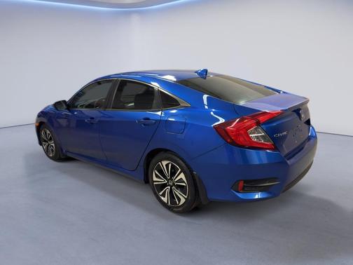 Aegean Blue Metallic 2017 Honda Civic EX-T