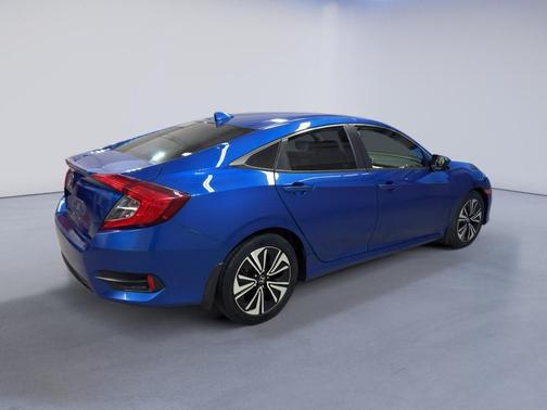 Aegean Blue Metallic 2017 Honda Civic EX-T