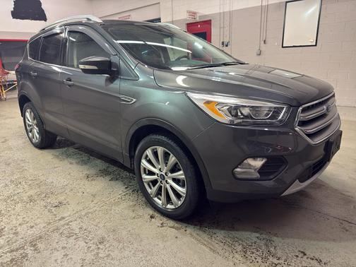 Magnetic Metallic 2017 Ford Escape Titanium
