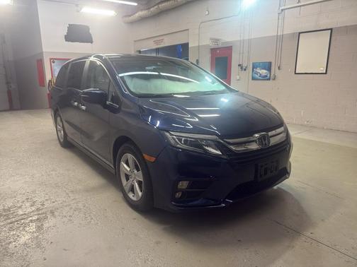 Obsidian Blue Pearl 2018 Honda Odyssey EX-L