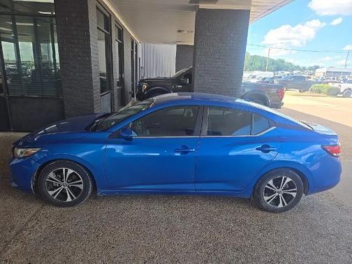 Electric Blue Metallic 2023 Nissan Sentra SV