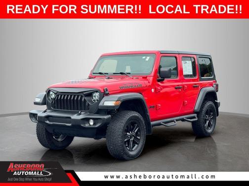 Firecracker Red Clearcoat 2019 Jeep Wrangler Unlimited Sport