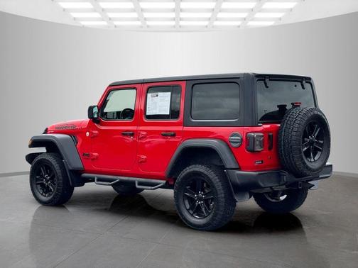 Firecracker Red Clearcoat 2019 Jeep Wrangler Unlimited Sport