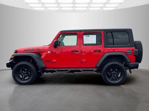 Firecracker Red Clearcoat 2019 Jeep Wrangler Unlimited Sport