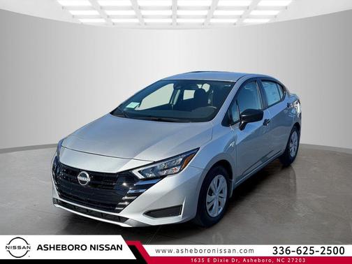 Brilliant Silver Metallic 2025 Nissan Versa S
