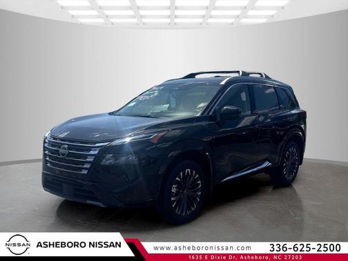 Black 2026 Nissan Rogue Platinum