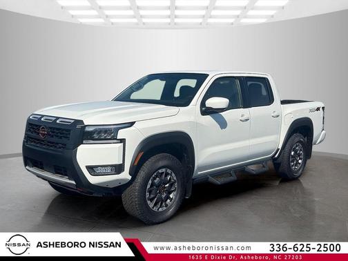 Glacier White 2026 Nissan Frontier PRO-4X