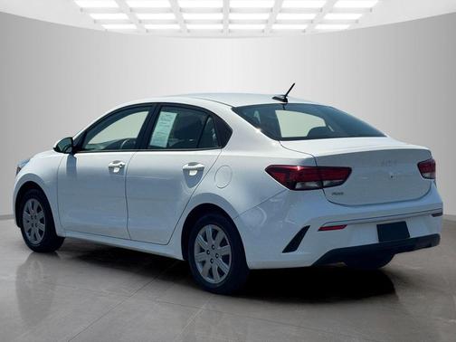 Clear White 2022 Kia Rio LX