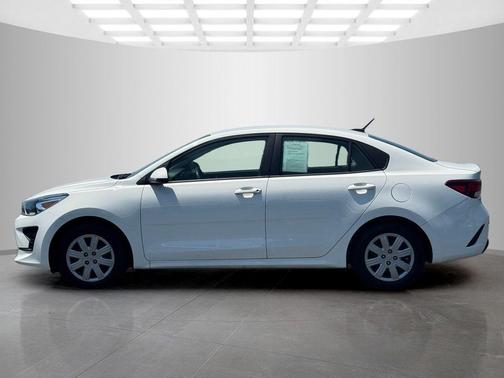 Clear White 2022 Kia Rio LX