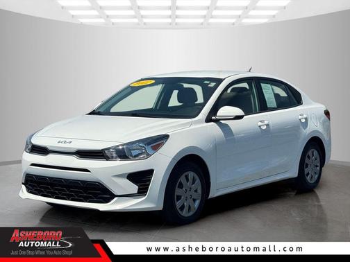 Clear White 2022 Kia Rio LX