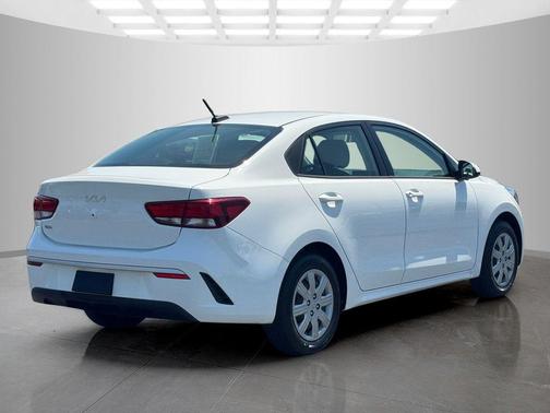 Clear White 2022 Kia Rio LX