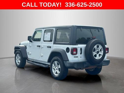 Bright White Clearcoat 2020 Jeep Wrangler Unlimited Sport