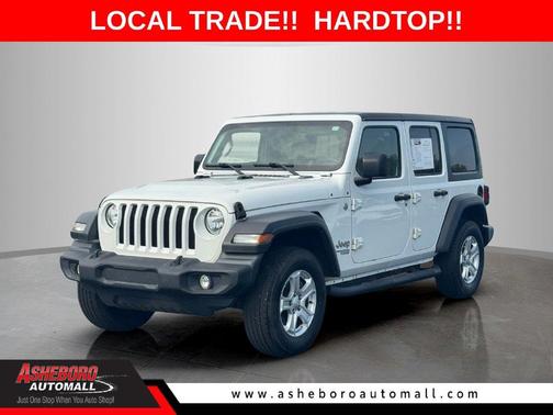 Bright White Clearcoat 2020 Jeep Wrangler Unlimited Sport