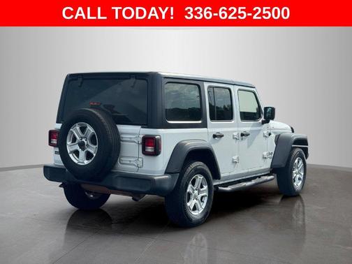 Bright White Clearcoat 2020 Jeep Wrangler Unlimited Sport