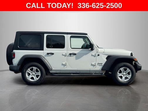 Bright White Clearcoat 2020 Jeep Wrangler Unlimited Sport