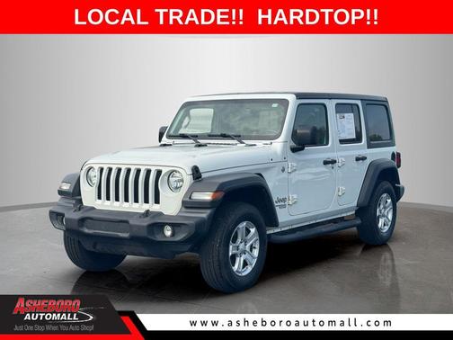 Bright White Clearcoat 2020 Jeep Wrangler Unlimited Sport