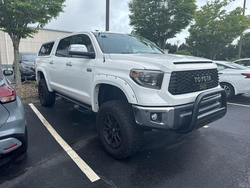 Super White 2017 Toyota Tundra Limited