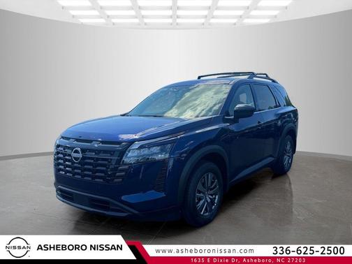 Deep Ocean Blue 2026 Nissan Pathfinder SV