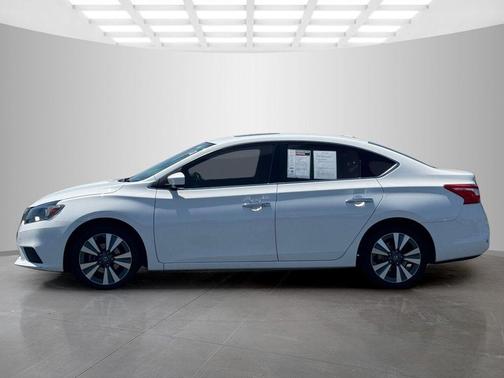 Cloud White 2019 Nissan Sentra SV