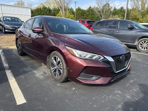 Rosewood Metallic 2020 Nissan Sentra SV