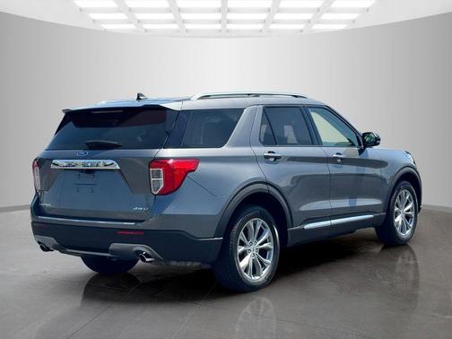 Gray Metallic 2022 Ford Explorer Limited