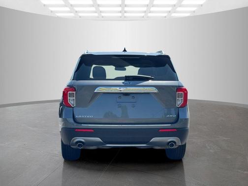 Gray Metallic 2022 Ford Explorer Limited