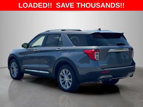 Gray Metallic 2022 Ford Explorer Limited