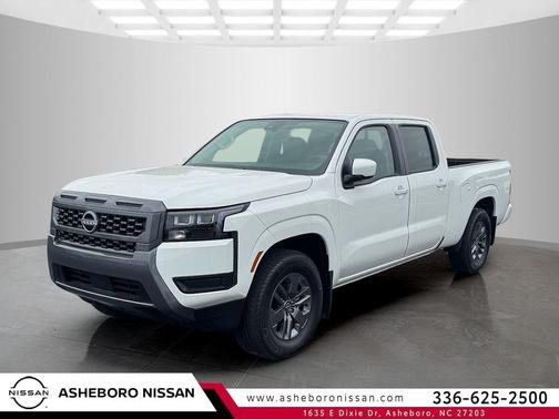 Glacier White 2026 Nissan Frontier SV
