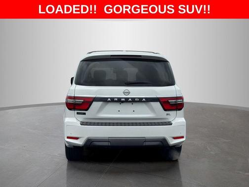 Aspen White 2022 Nissan Armada SL