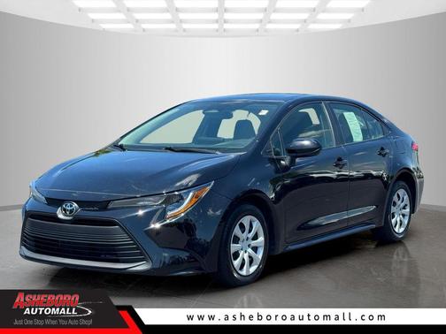 Midnight Black Metallic 2023 Toyota Corolla LE
