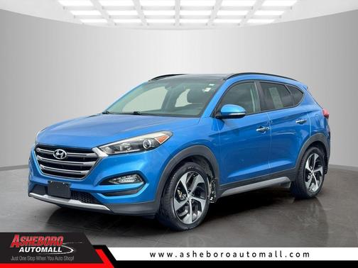 Caribbean Blue 2017 Hyundai TUCSON Limited