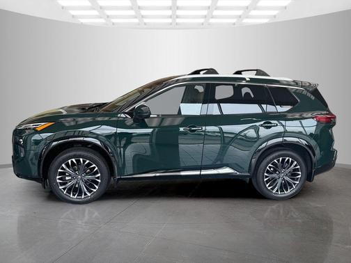 Obsidian Green 2026 Nissan Rogue Platinum