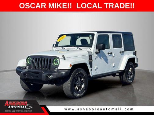 Bright White Clearcoat 2018 Jeep Wrangler JK Unlimited Sport