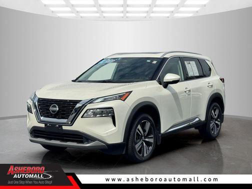 White 2021 Nissan Rogue SL