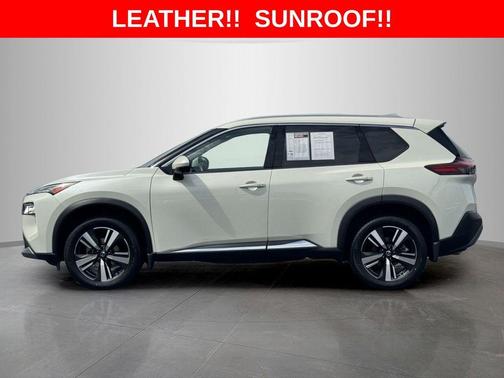 White 2021 Nissan Rogue SL