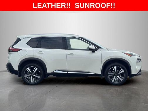 White 2021 Nissan Rogue SL