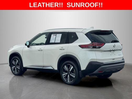White 2021 Nissan Rogue SL