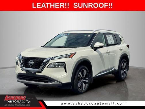 White 2021 Nissan Rogue SL