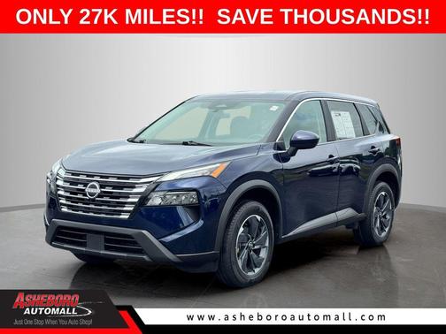 Deep Ocean Blue 2025 Nissan Rogue SV