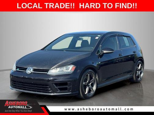 Deep Black 2016 Volkswagen Golf R 4-Door