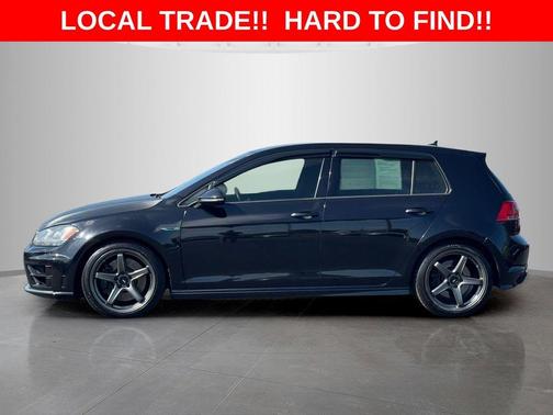 Deep Black 2016 Volkswagen Golf R 4-Door