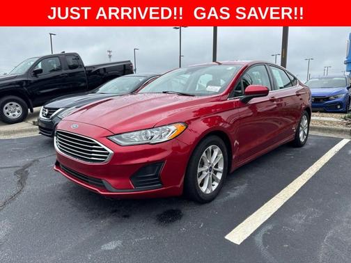 Red Metallic 2020 Ford Fusion SE