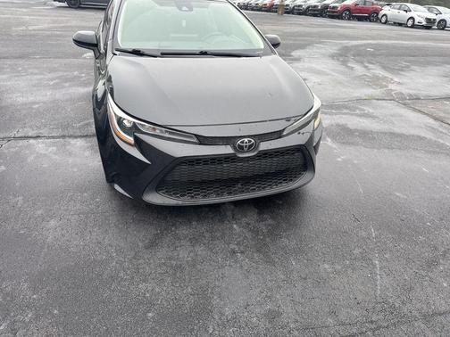 Black Sand Pearl 2020 Toyota Corolla LE