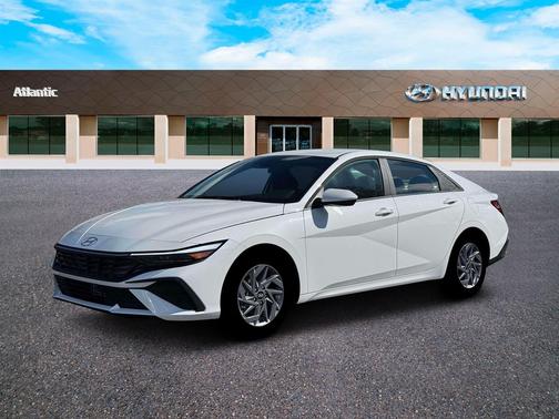White Pearl 2026 Hyundai ELANTRA HEV Blue