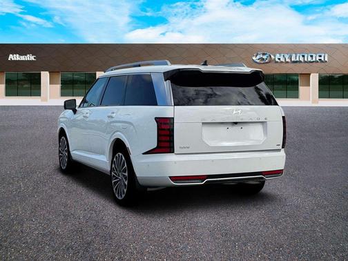 White Pearl 2026 Hyundai Palisade Hybrid Calligraphy