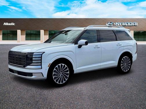 White Pearl 2026 Hyundai Palisade Hybrid Calligraphy