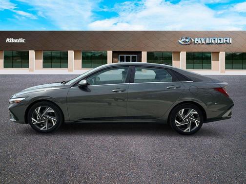 Gray 2025 Hyundai ELANTRA HEV Limited
